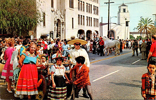Blessing of the Animals in Olvera Street