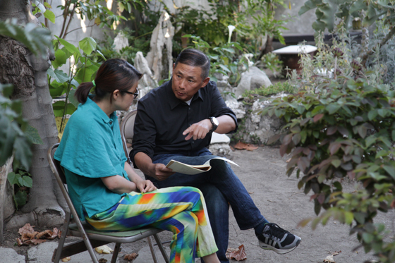 Guan Rong and Hexi Talking