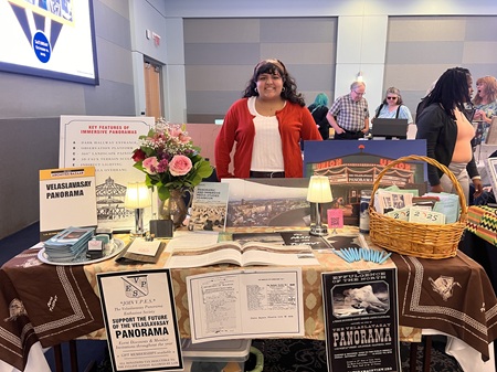 Andrea at the Archives Bazaar 2025!
