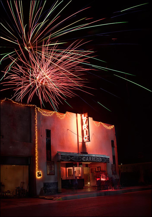 The Lyric Theatre of Carrizozo, New Mexico - photo by Richard Bryant 