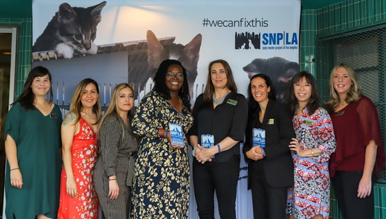 Award-winners and staff of SNPLA